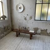 Brutalist workbench solid cherry coffee table