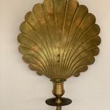 Pair of shell sconces