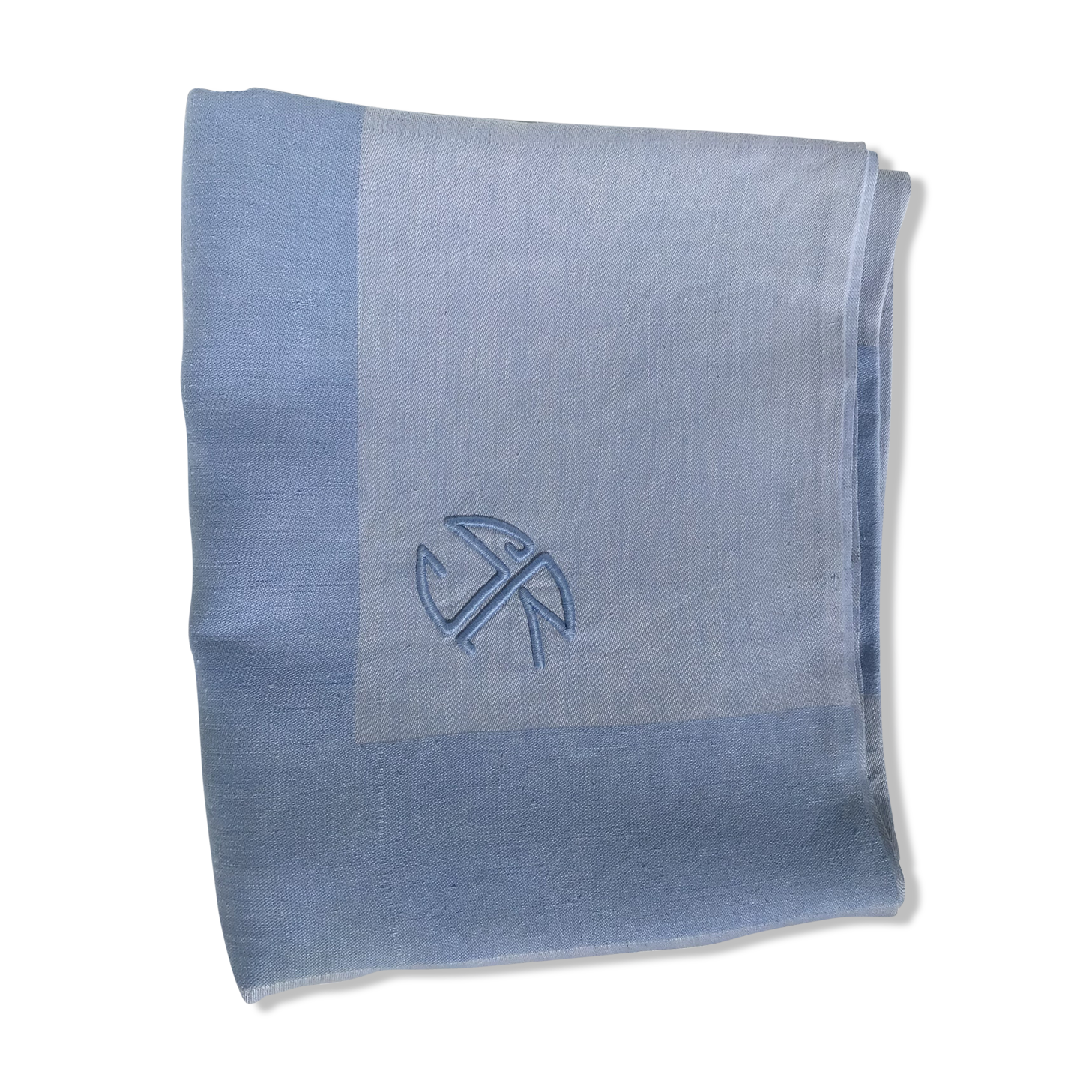 Hand embroidered SR square sheet 174cm