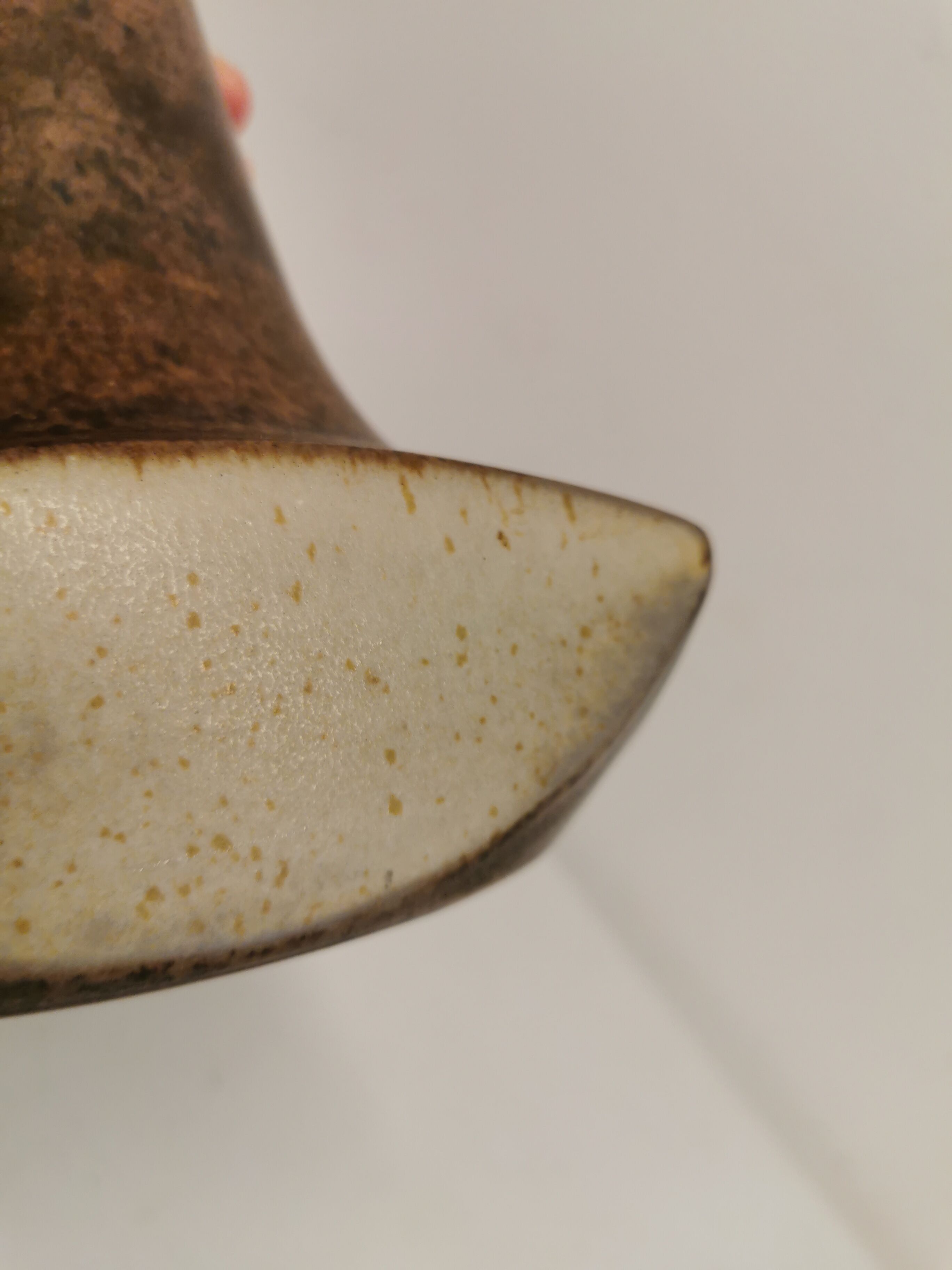 Danish ceramic table lamp, designed by Marianne Starck for Michael Andersen & Sons, 1960