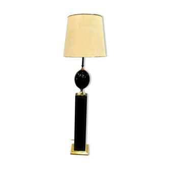 Lampadaire vintage des années 70 Socle en laiton XXe siècle