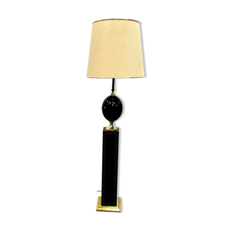 Vintage 1970s brass base 20th century lamppost