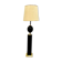 Vintage 1970s brass base 20th century lamppost