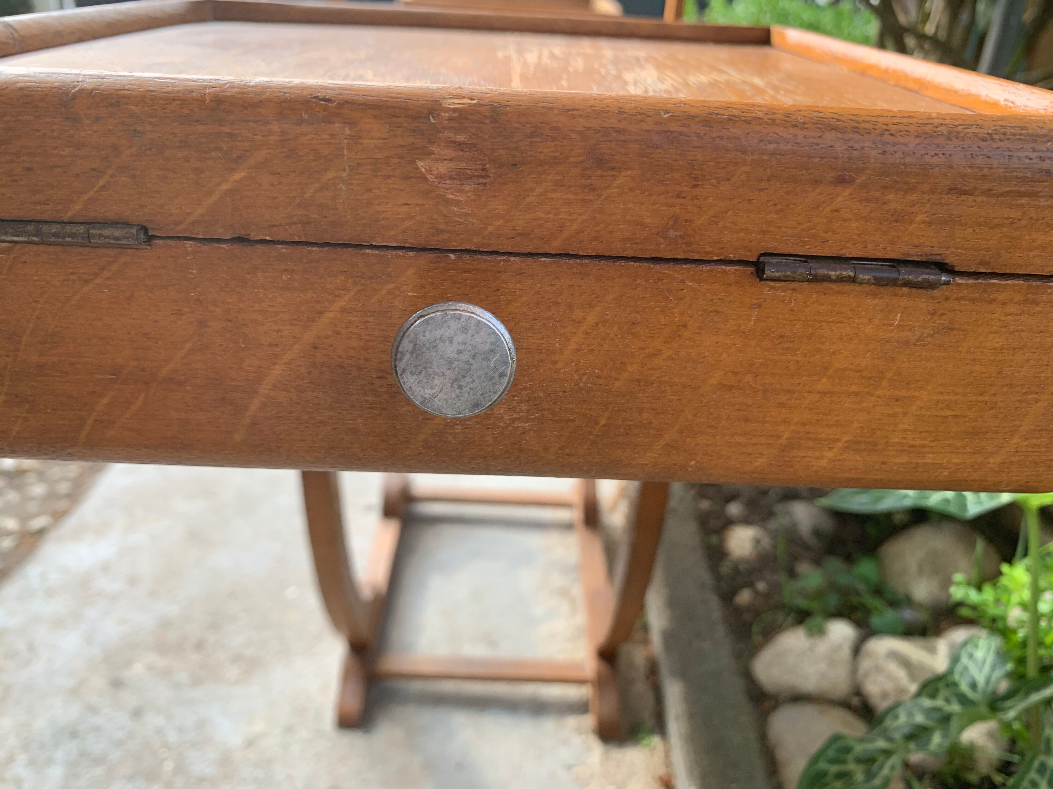 Art Deco sewing basket