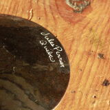 Empty pocket in enamel and copper