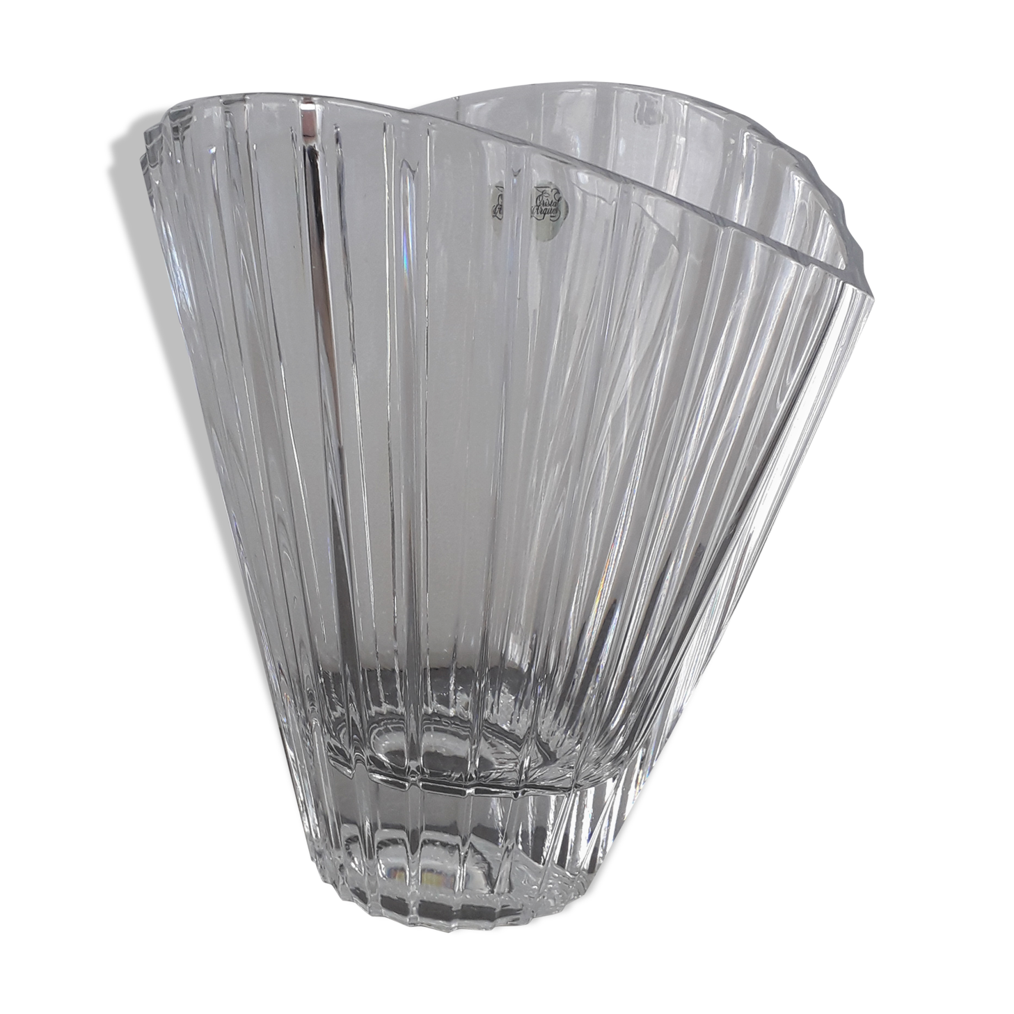 Crystal vase