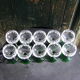 Ten white wine glasses from Alsace "Roemer"