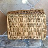 Old wicker pan