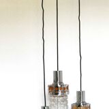 1970s hanging Raak 3 lights