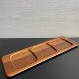 Scandinavian teak serving tray