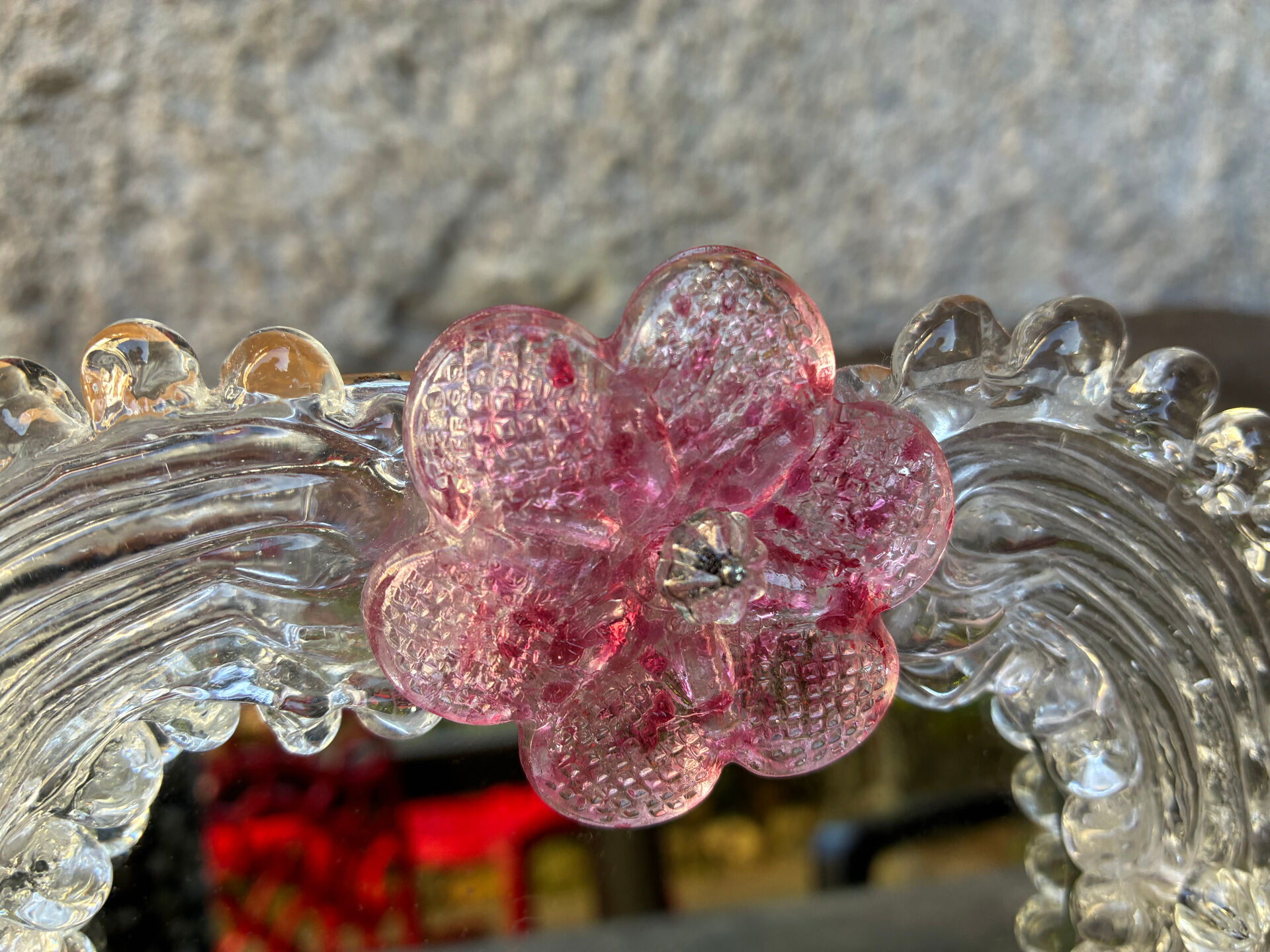 Vintage Murano mirror