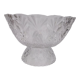 Crystal footed fruit bowl