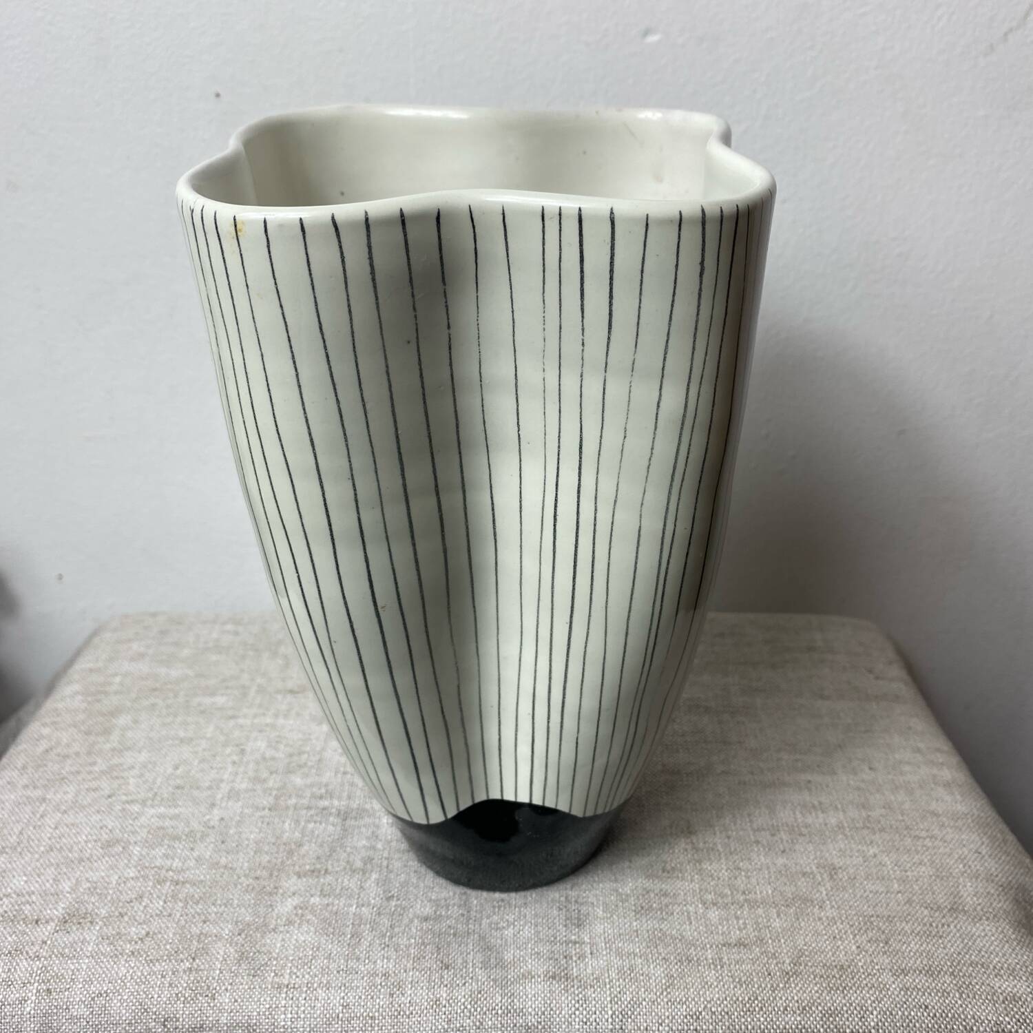Vintage ceramic vase from Italy