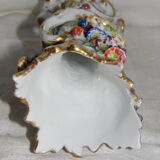 Jacob Petit 1820-1840 porcelain de paris vase decoration hand-painted slip signed blue under cover