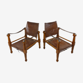 2 safari armchairs 1940