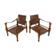 2 fauteuils safari 1940
