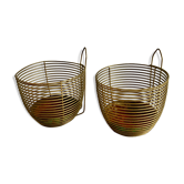 Mid century flower pots Flora, 1950s