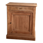 Buffet parisien 1 porte ancien - confiturier en bois massif brut