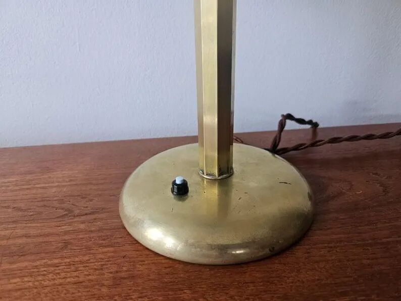 Extremely Rare Art Deco Table or Desk Lamp, Germany, 1930s