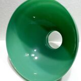 Green opaline lampshade 19th century