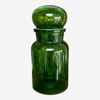Vintage green jar