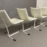 Chaises de salle à mange de Giovanni Offredi pour Saporiti