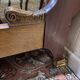 Empire style mahogany twin beds