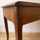 Vintage 1950s wooden dressing table console.