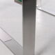 German Chrome and Glass coffee table Model Klassik 1022 Van Peter Draenert, 1960s