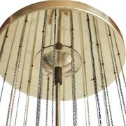 Vintage bicolour Murano glass ceiling lamp by Carlo Nason for Mazzega, 1970s