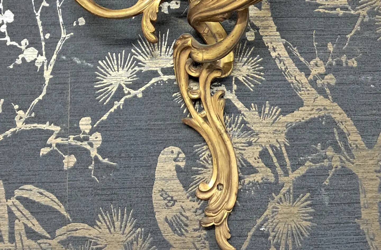 Paire d appliques en bronze 42 x 28