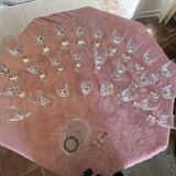 Baccarat Narcisse service (1972): 28 glasses and carafe
