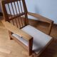 Pair of armchairs 1960 Solid oak - Scandinavian style