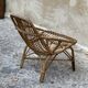 Rattan armchair