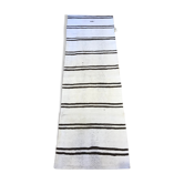 Hemp turkish kilim runner- 196x64cm