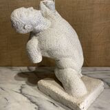 Bust of a man, plaster study