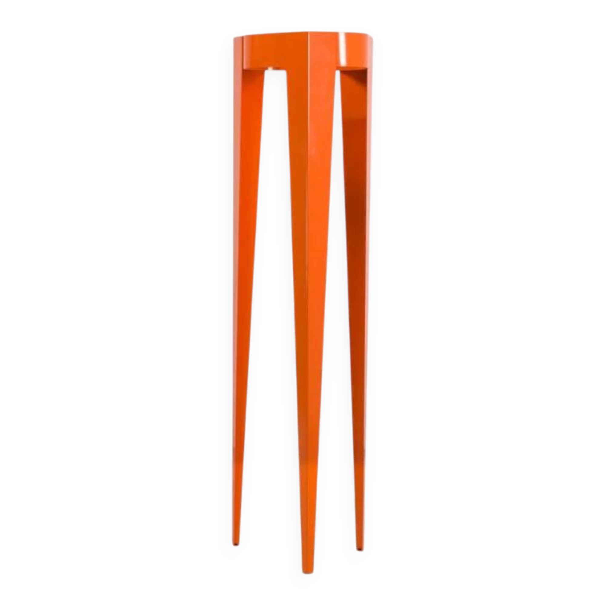 Orange designer coat rack 'Chase G' by Van Esch from the 2000s.
