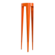 Orange designer coat rack 'Chase G' by Van Esch from the 2000s.