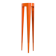 Orange designer coat rack 'Chase G' by Van Esch from the 2000s.