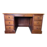 Minister's desk with restored walnut coffered