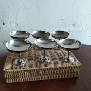 6 ice cream bowls Guy Degrenne