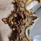 Wooden mirror 66x44cm