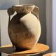 Petrified wood catchall or dish in light grey with rings D27x25 -3320