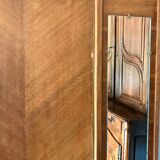 Wardrobe sewing door