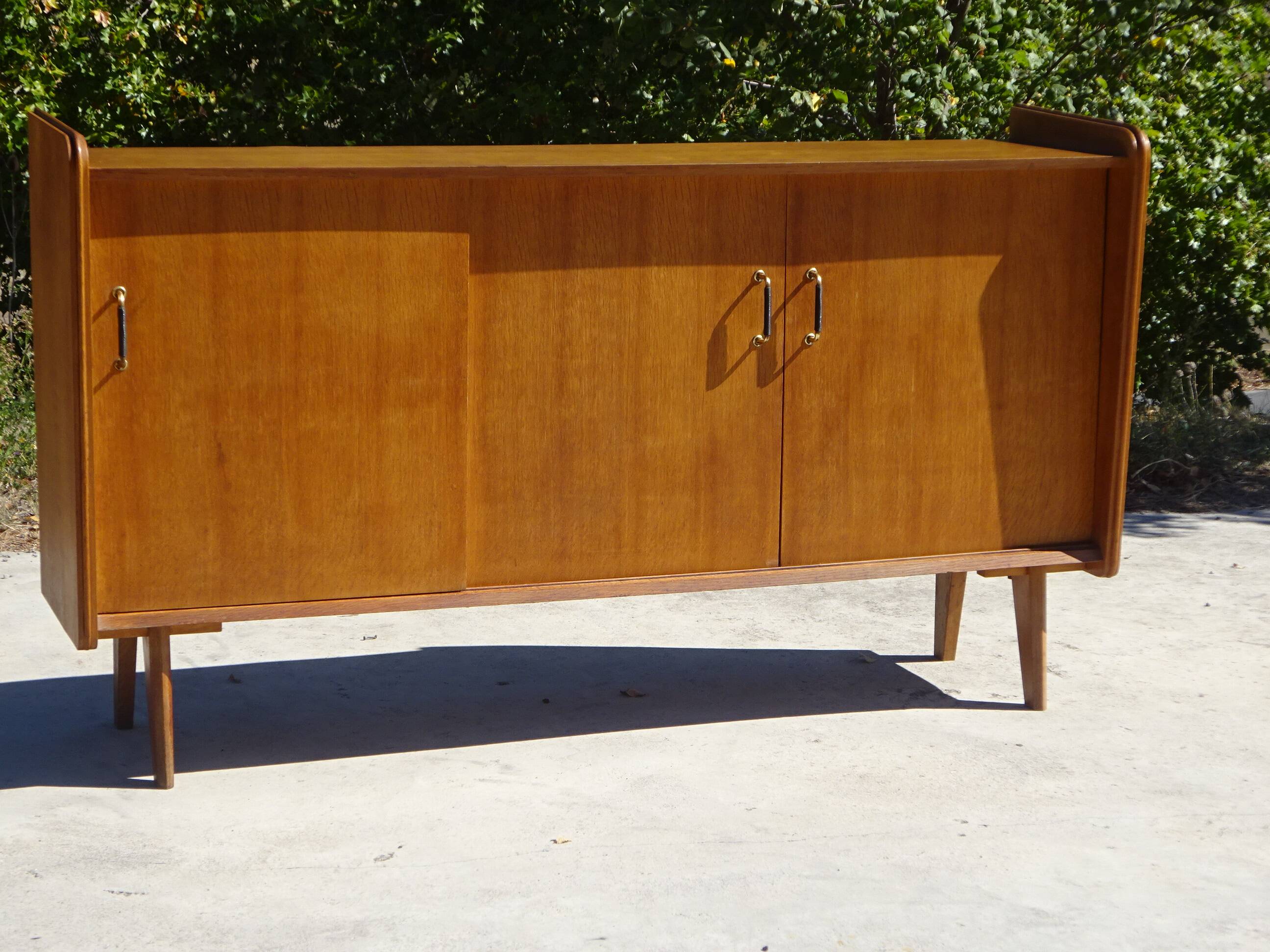Enfilade vintage aux pieds compas par SAM