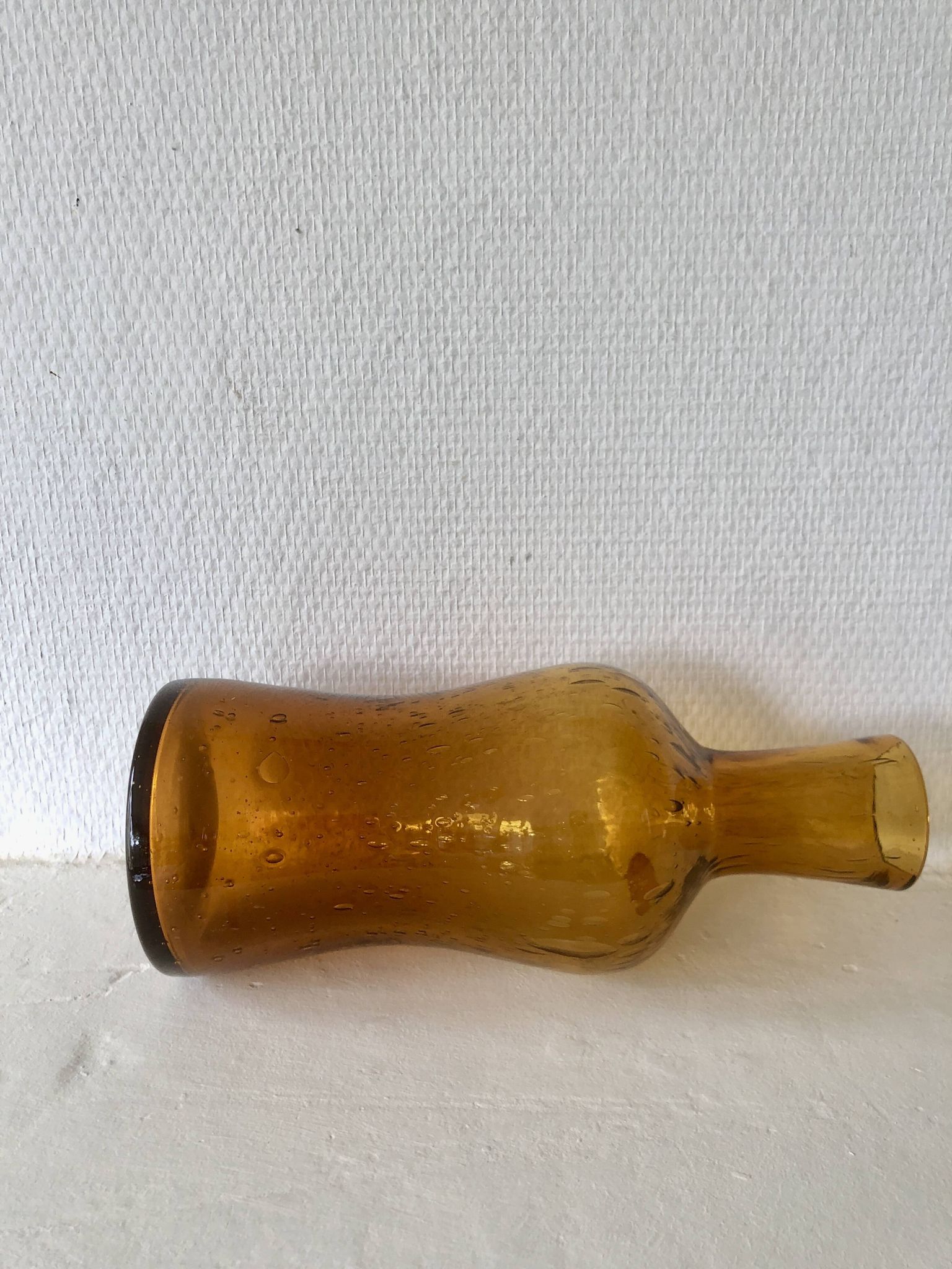 Carafe en verre bullé La Rochère