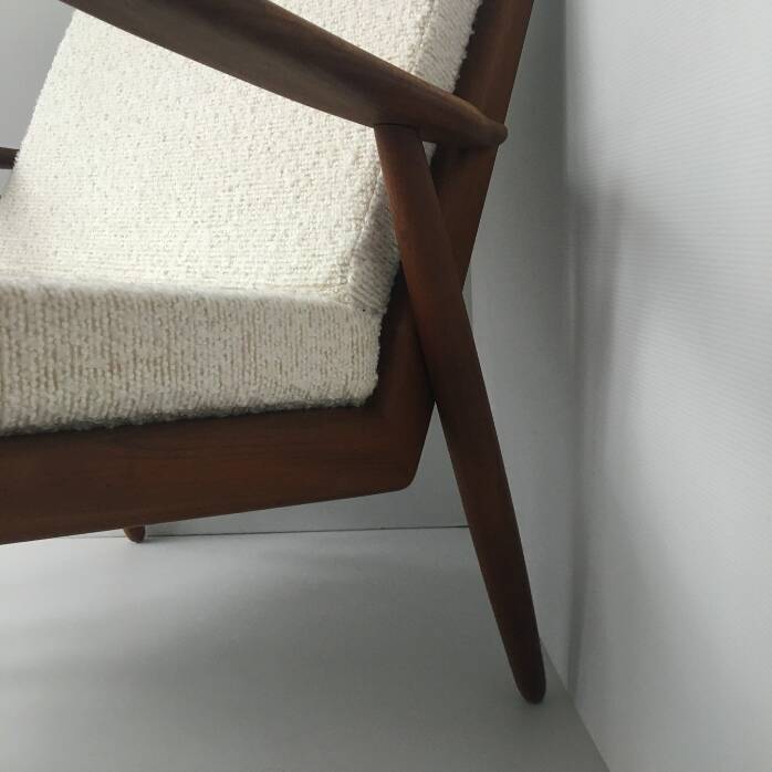 Scandinavian teak armchair
