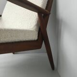 Scandinavian teak armchair