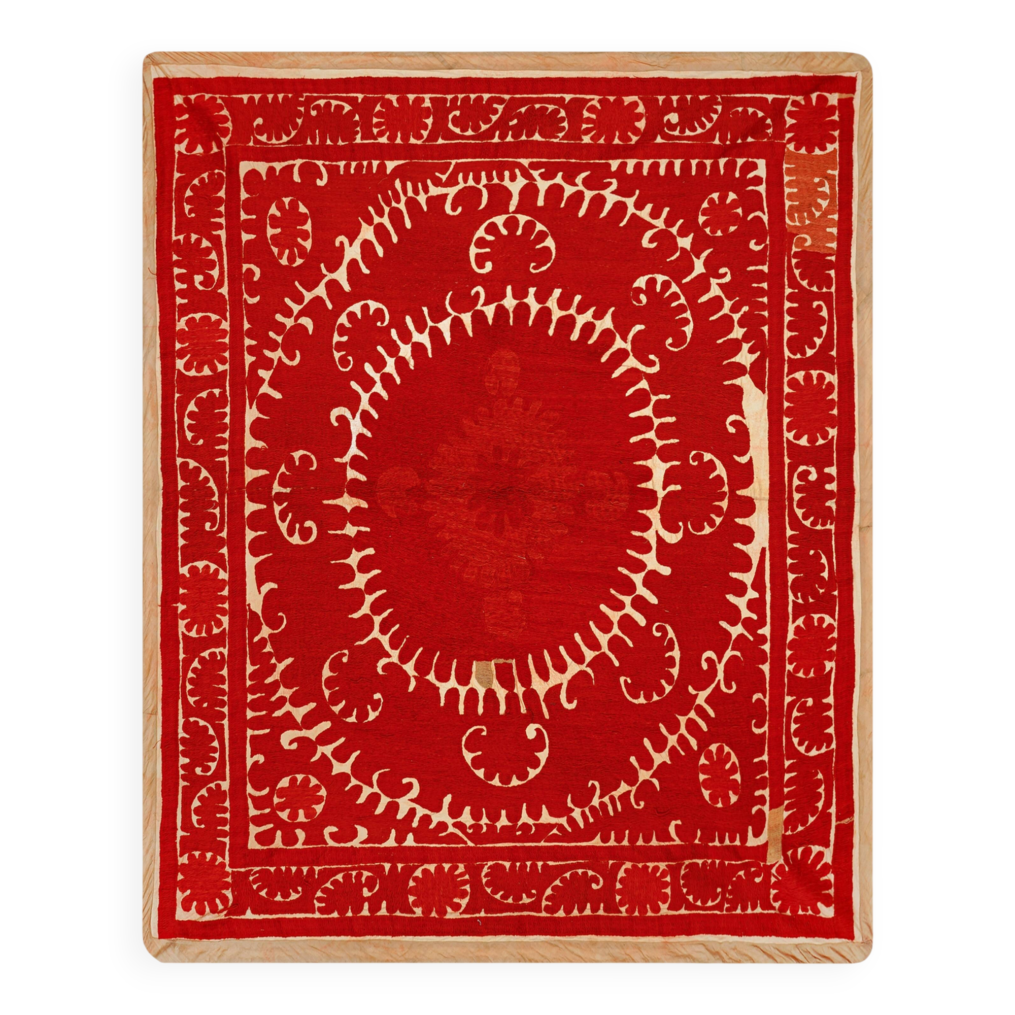 Hand-knotted rug, vintage Turkish rug 120x149 cm