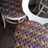 Baumann 4 chairs seagull vintage design